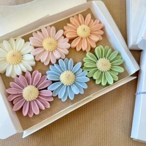 Handcrafted Floral Soy Wax Candles